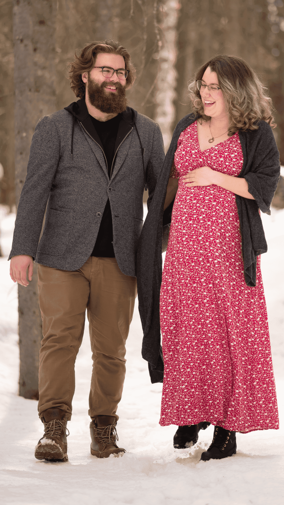 Gabrielle et Charles-Albert